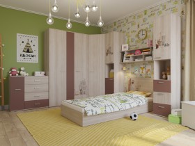 Детская комната Лимбо-1 в Заозёрном - zaozyornyj.katalogmebeli.com | фото 2