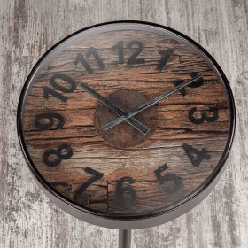 Журнальный столик-часы Слипер (ширина 470 мм) в Заозёрном - zaozyornyj.katalogmebeli.com | фото 1