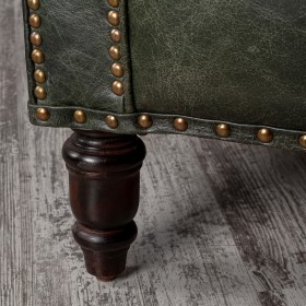 Кресло кожаное Лофт Аристократ (ширина 1070 мм) в Заозёрном - zaozyornyj.katalogmebeli.com | фото 3