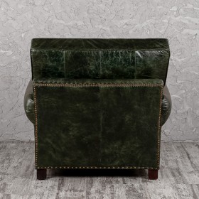Кресло кожаное Лофт Аристократ (ширина 1070 мм) в Заозёрном - zaozyornyj.katalogmebeli.com | фото 7