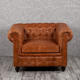 Кресло кожаное Лофт Честер (кожа буйвола) в Заозёрном - zaozyornyj.katalogmebeli.com | фото 7