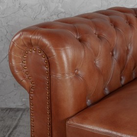 Кресло кожаное Лофт Честер (кожа) в Заозёрном - zaozyornyj.katalogmebeli.com | фото 3