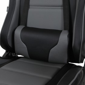 Кресло компьютерное BRABIX GT Racer GM-100 (черный, серое) в Заозёрном - zaozyornyj.katalogmebeli.com | фото 3