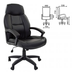 Кресло офисное BRABIX Formula EX-537 (черный) в Заозёрном - zaozyornyj.katalogmebeli.com | фото 1