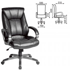 Кресло офисное BRABIX Maestro EX-506 (черный) в Заозёрном - zaozyornyj.katalogmebeli.com | фото 1