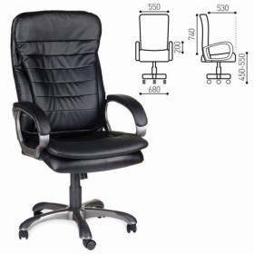 Кресло офисное BRABIX Omega EX-589 (черное) в Заозёрном - zaozyornyj.katalogmebeli.com | фото