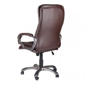 Кресло офисное BRABIX Omega EX-589 (коричневое) в Заозёрном - zaozyornyj.katalogmebeli.com | фото 3