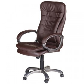 Кресло офисное BRABIX Omega EX-589 (коричневое) в Заозёрном - zaozyornyj.katalogmebeli.com | фото 4