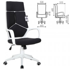 Кресло офисное BRABIX Prime EX-515 (черная ткань) в Заозёрном - zaozyornyj.katalogmebeli.com | фото 1
