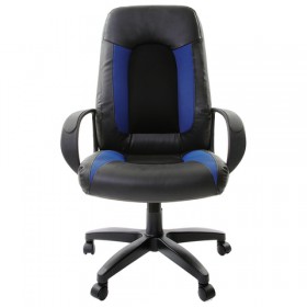 Кресло офисное BRABIX Strike EX-525 (сине-черный) в Заозёрном - zaozyornyj.katalogmebeli.com | фото 4
