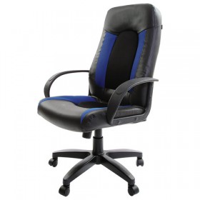 Кресло офисное BRABIX Strike EX-525 (сине-черный) в Заозёрном - zaozyornyj.katalogmebeli.com | фото 5