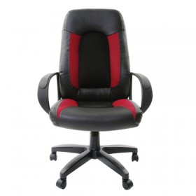 Кресло офисное BRABIX Strike EX-525 (черно-красный) в Заозёрном - zaozyornyj.katalogmebeli.com | фото 2