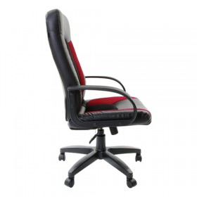 Кресло офисное BRABIX Strike EX-525 (черно-красный) в Заозёрном - zaozyornyj.katalogmebeli.com | фото 4