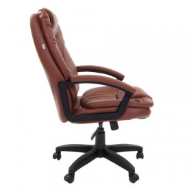 Кресло офисное BRABIX Trend EX-568 (коричневый) в Заозёрном - zaozyornyj.katalogmebeli.com | фото 2