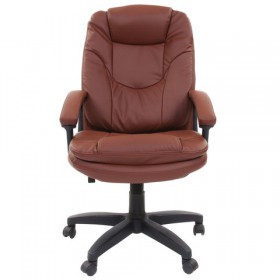 Кресло офисное BRABIX Trend EX-568 (коричневый) в Заозёрном - zaozyornyj.katalogmebeli.com | фото 3