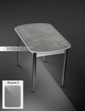 Кухонный стол 1100*700/400 ф 2 Пластик, урбан серый в Заозёрном - zaozyornyj.katalogmebeli.com | фото 1