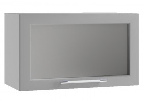 Лофт ВПГС 600 шкаф верхний горизонтальный со стеклом Дуб майский в Заозёрном - zaozyornyj.katalogmebeli.com | фото