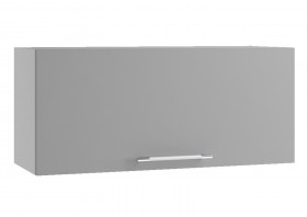 Монца ГВПГ 800 Шкаф верхний горизонтальный глубокий высокий (Кварц бежевый/корпус Серый) в Заозёрном - zaozyornyj.katalogmebeli.com | фото