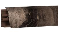 Плинтус LB-38, L=3000мм, мрамор бергамо темный в Заозёрном - zaozyornyj.katalogmebeli.com | фото